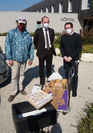 Livraison Crest - Action solidarité Conf' - 3Avril 2020