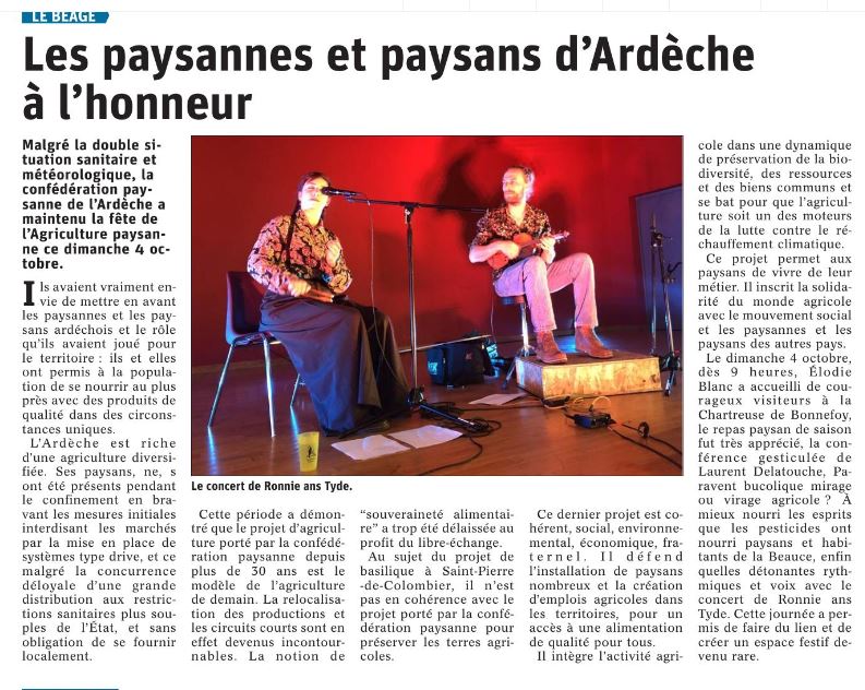 Article DL Fête 2020 Conf'07 Le Béage