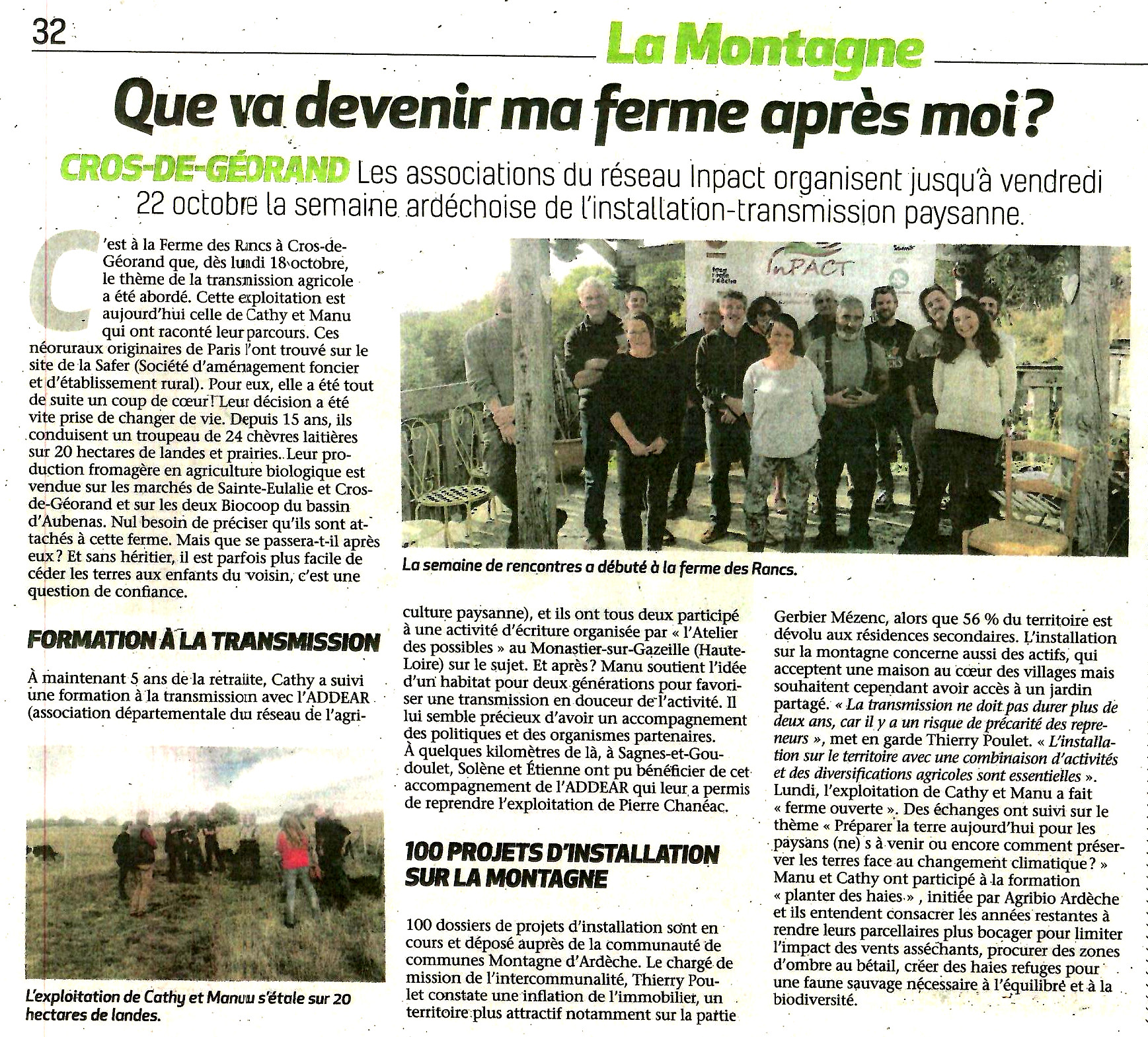 article cros Hebdo 07