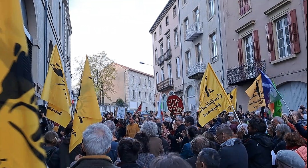 Photo rassemblement 30 Mars Privas