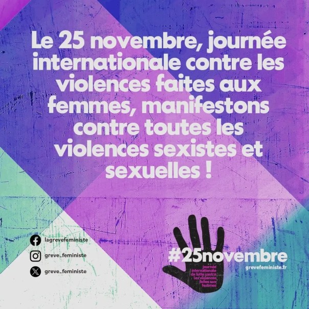 25 Nov violences faites aux femmes 2
