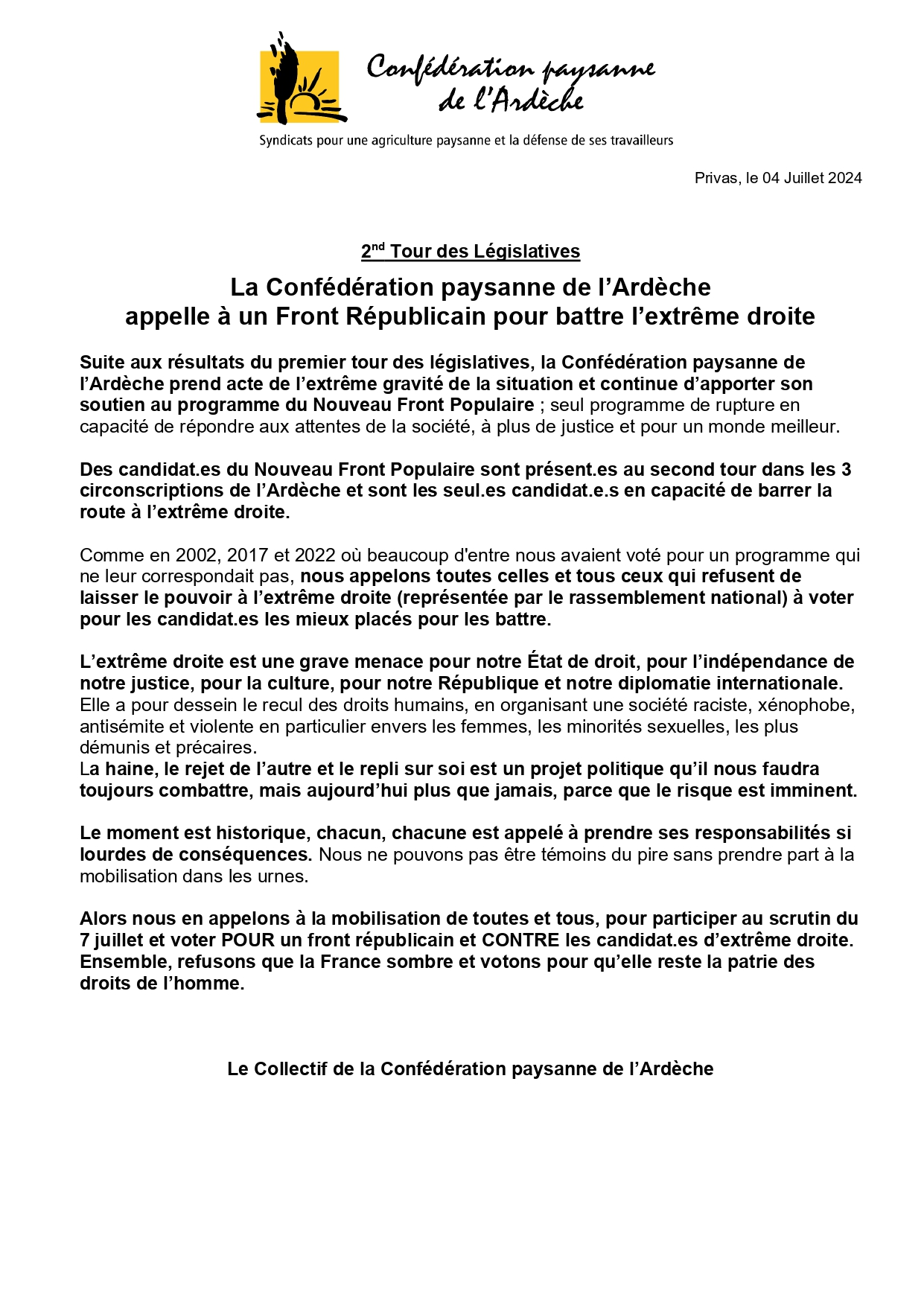240704 2nd tour Legislatives - Position Conf'Ardeche_page-0001