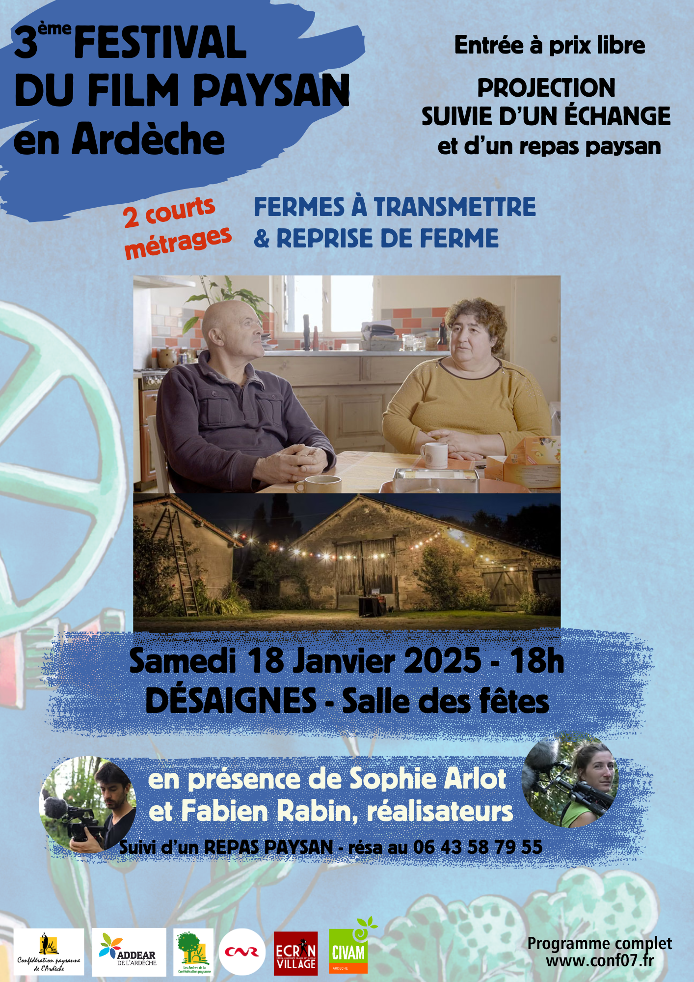 DESAIGNES Samedi 18 janvier - 18h