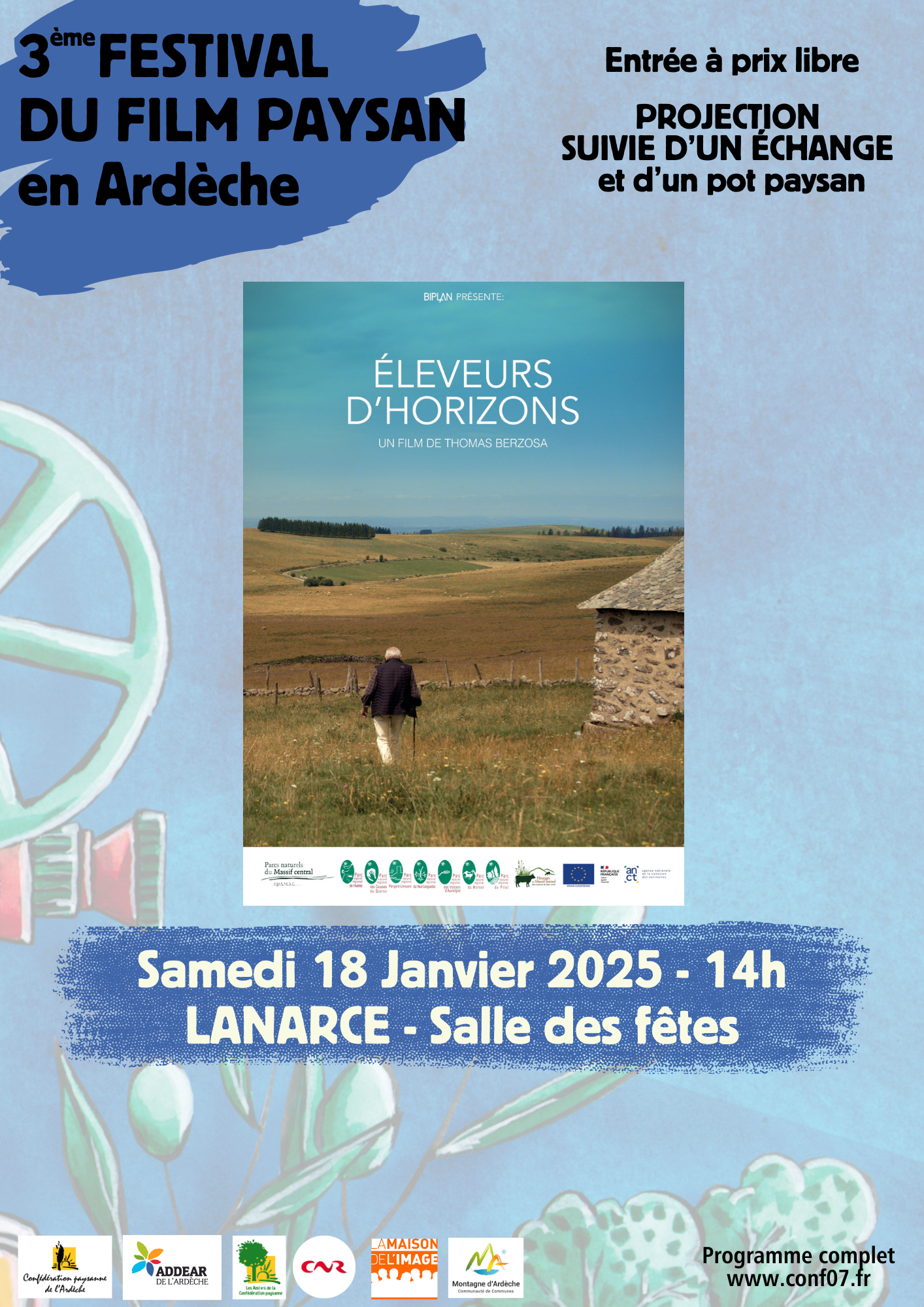 LANARCE Samedi 18 janvier 14H