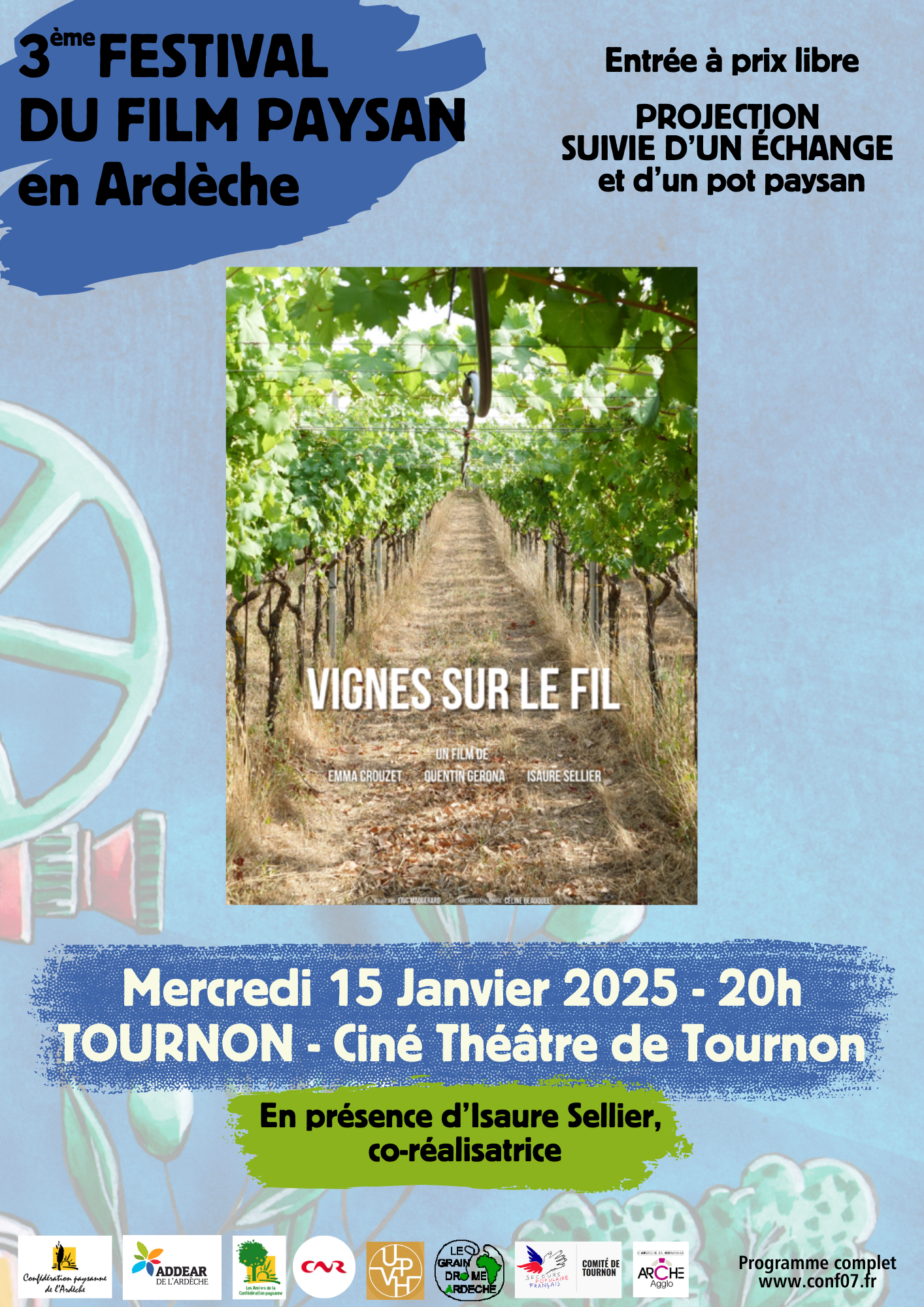 TOURNON 15 JANVIER 20H